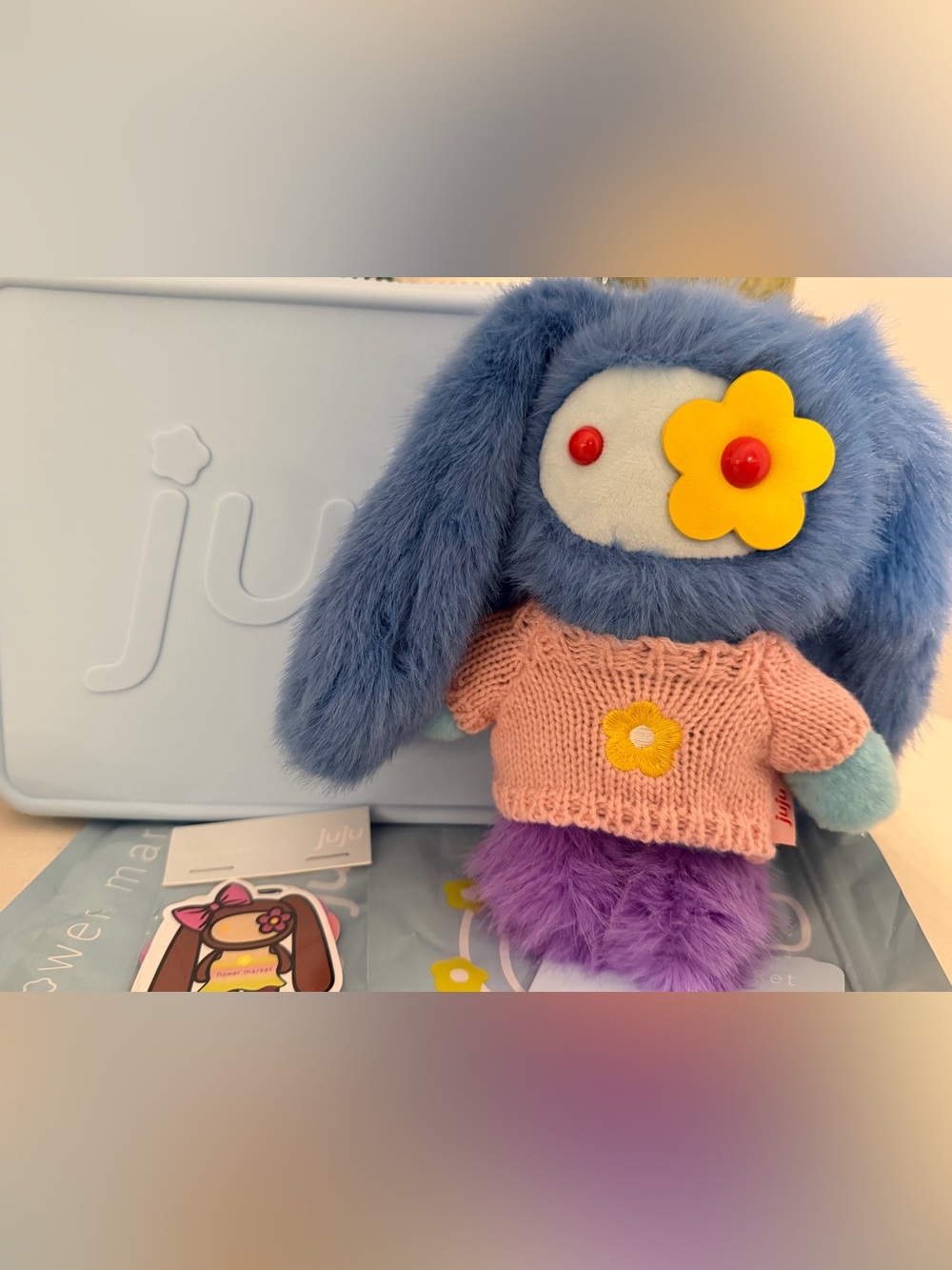 Cj Hendry Flower Market JuJu Plush Pendant- Pammy - Picture 3 of 5